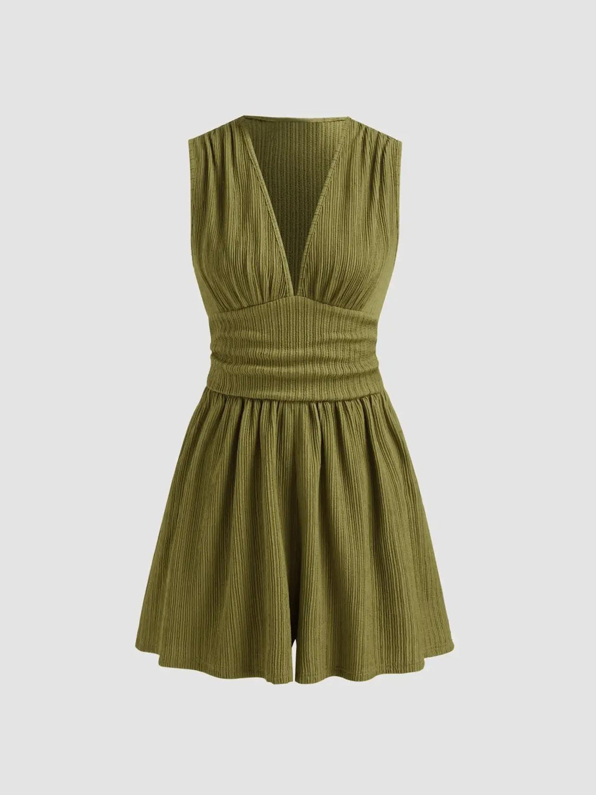 Sleeveless Wide-Leg Commuter Jumpsuit