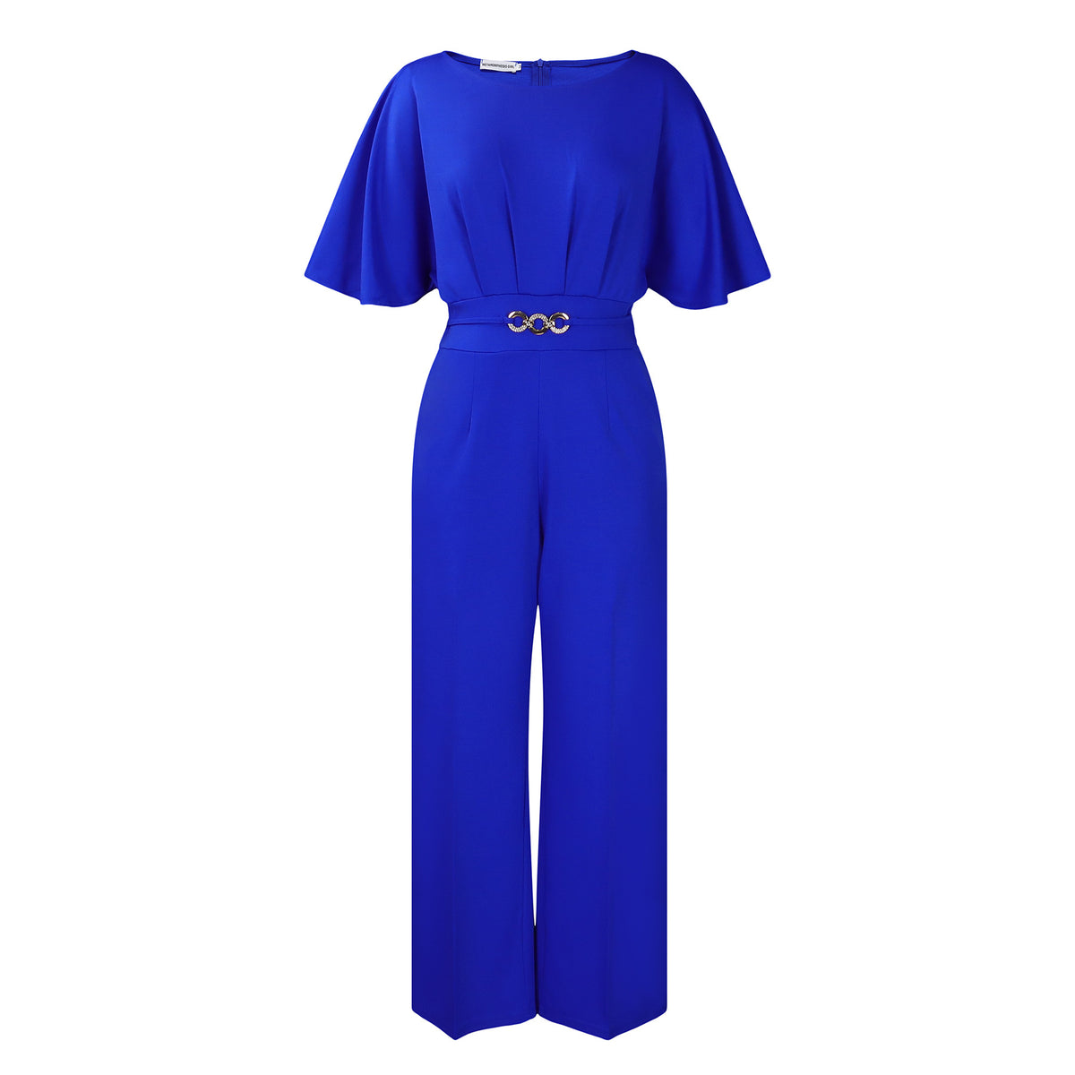 Elegance Plus Size High Waist Wide Leg Jumpsuit