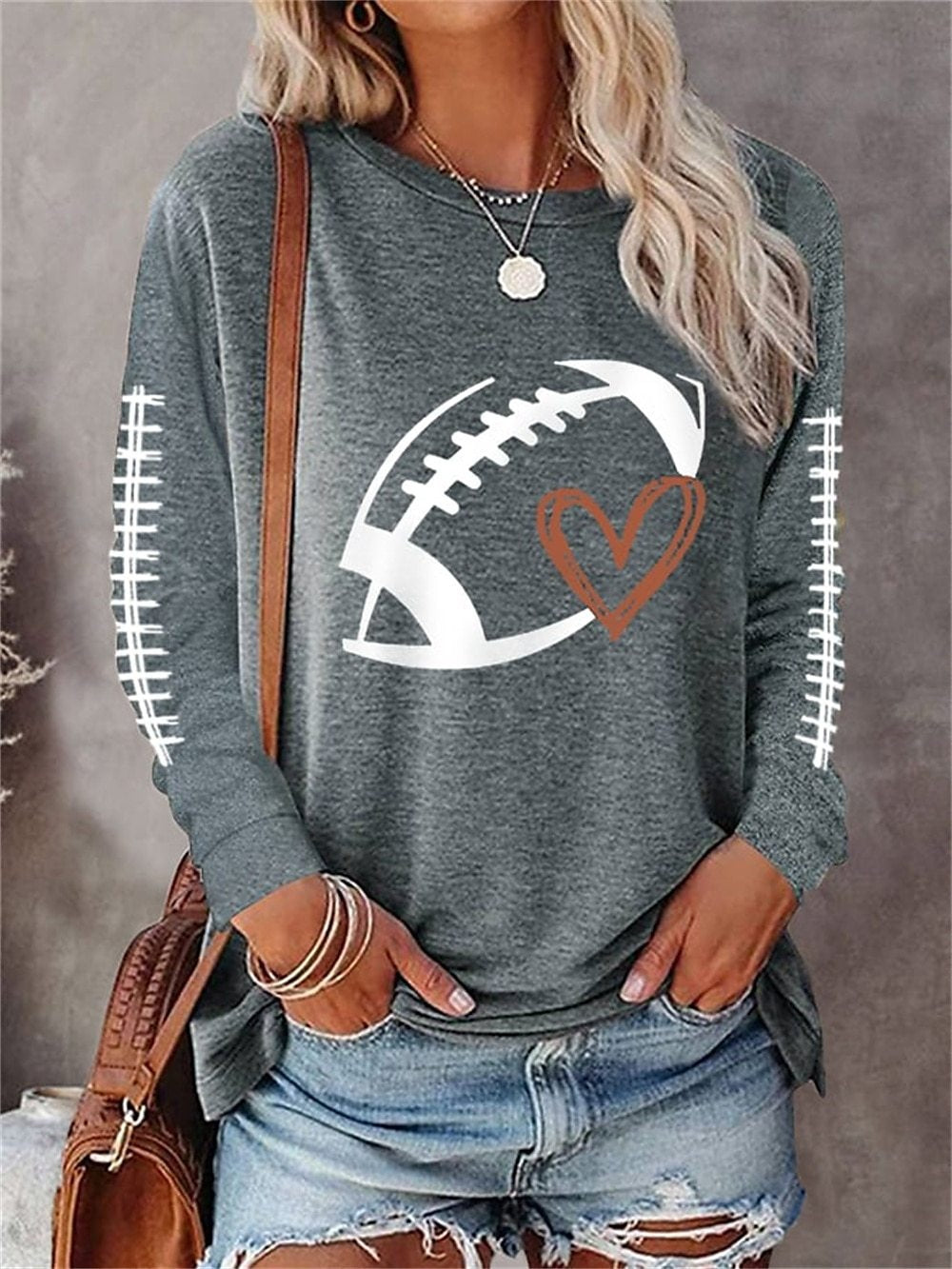 Plus Size 3D Print Long Sleeve Casual Hoodie