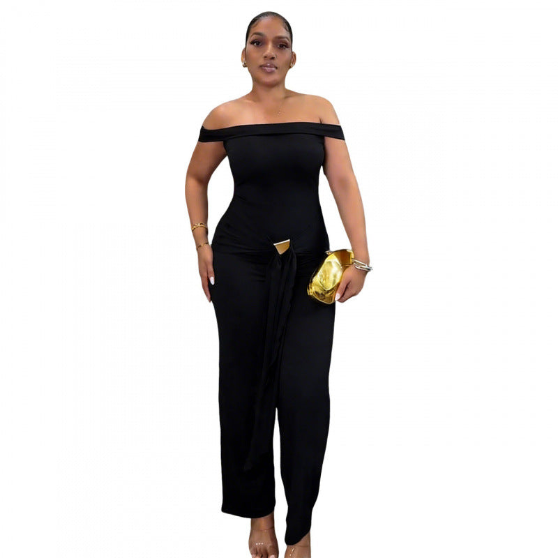 Women's Elegant Strappy Casual Jumpsuit