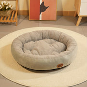 1 Oval Dog Bed - Ultra-soft Polyester Pet Mat For Small, Medium & Large Dogs - Easy-clean Indoor/outdoor Use, Durable High-quality Fabric, No Assembly Required, Indoor Pet Bed, Cozy Pet Furniture,