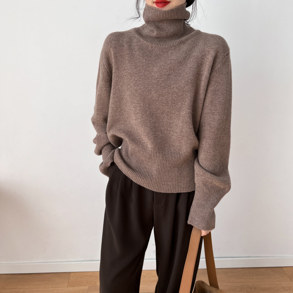 Loose Comfortable Retro Inner Wear Women's Sweater