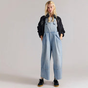 Trendy Loose-Fit Denim Overalls for Women