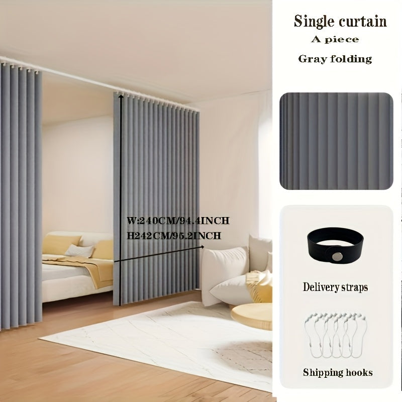 2D Door Curtain, Easy-to-install non-punch magnetic folding curtain door partition curtain, weighing 220 grams, with metal hook. The eye of the curtain is made of 304 stainless steel material and is…