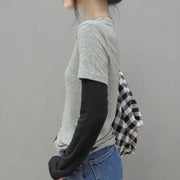 Women's Slim-Fit Breathable Round Neck Sports T-Shirt