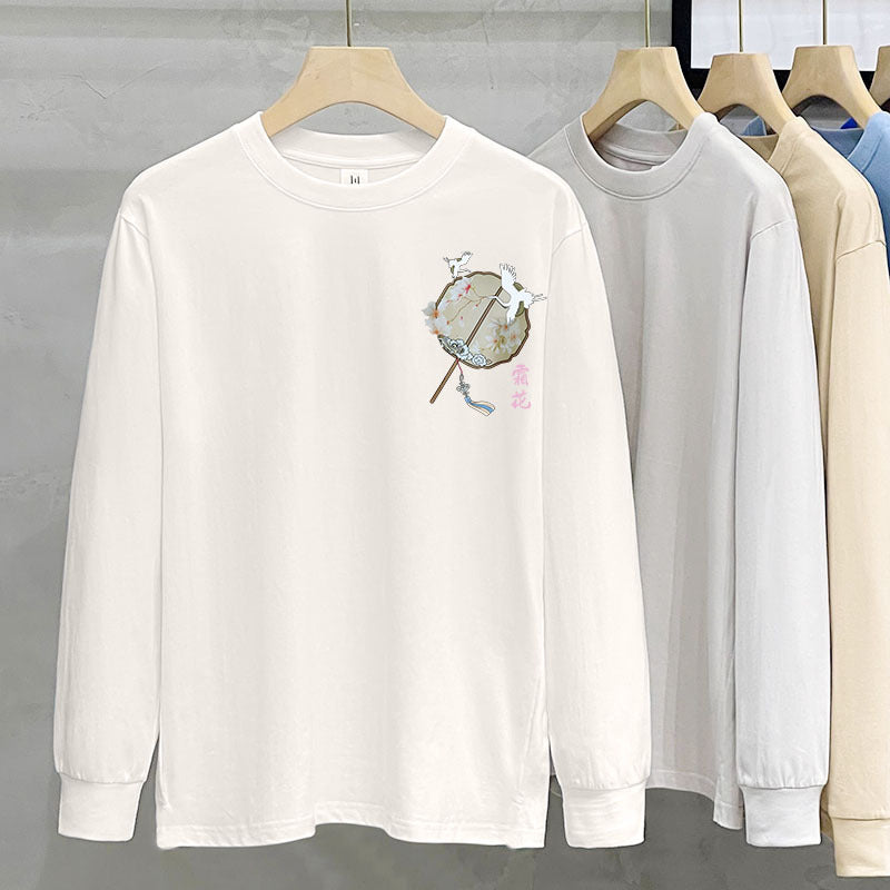 Women's 230g Heavy Cotton Long-Sleeve Tee