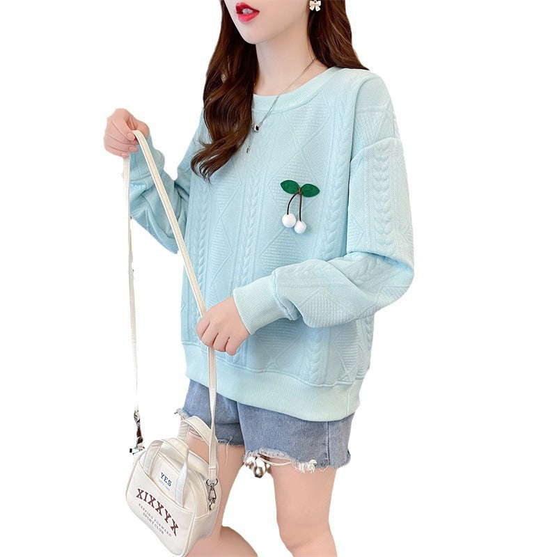 Women's Casual Long Sleeve Pullover Top