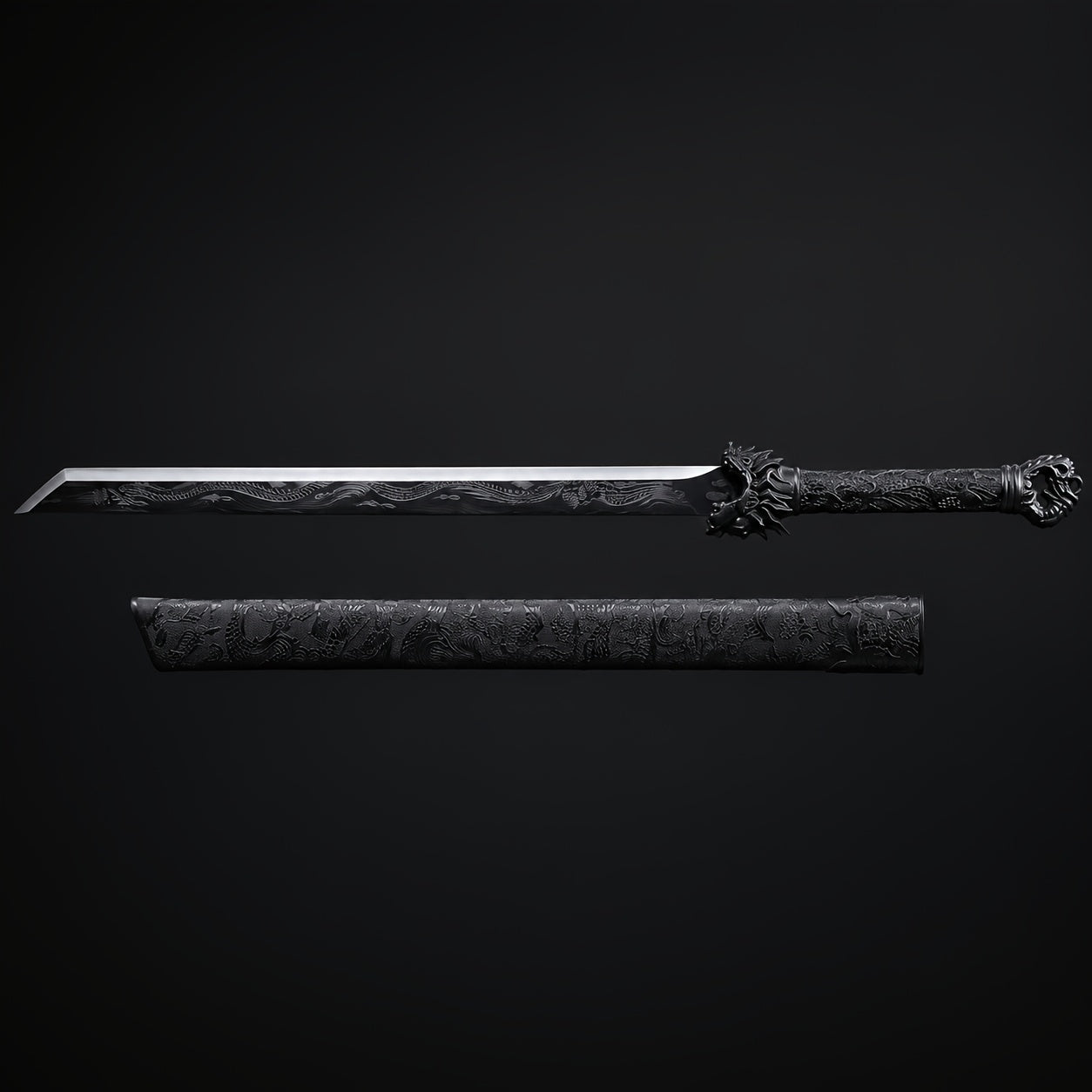 Handmade High Manganese Steel Samurai Sword