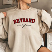 Chic Loose Graphic Print Sweatshirt for Women