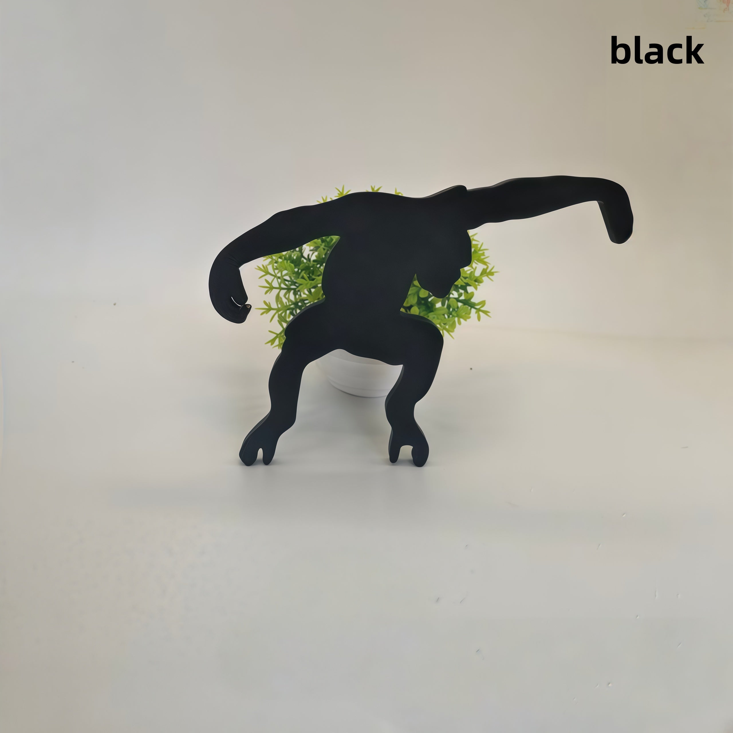 Cute Monkey‑Shaped Multifunctional Decorative Wall Hooks