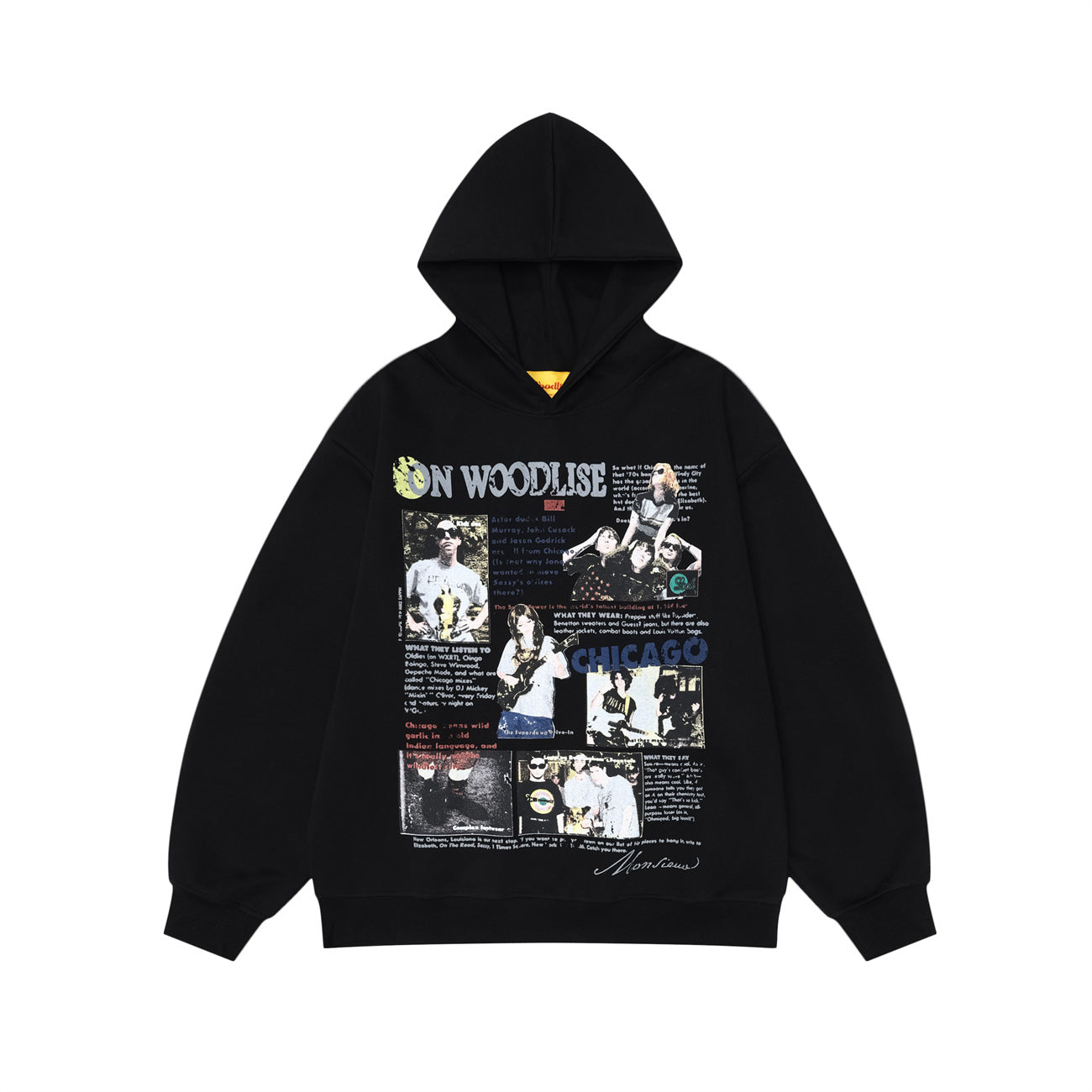 Retro Loose Hooded Sweater for Women