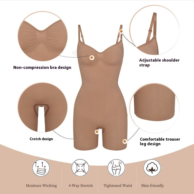 One Piece Belly Contraction Hip Lifting Corset