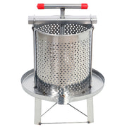 Stainless Steel Flat‑Mouth Honey and Wax Press – Robust, Easy‑Clean Press for Home and Commercial Use