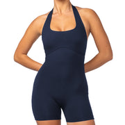 Women's Fitness Halter Jumpsuit for Running & Sports