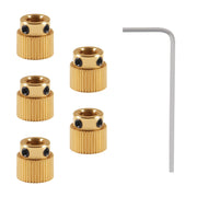 Brass Extruder Wheel Gear Set for 3D Printers