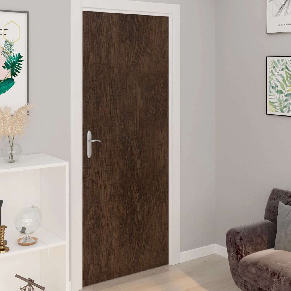 Self-adhesive Door Films, 2 Pieces, White Pvc
