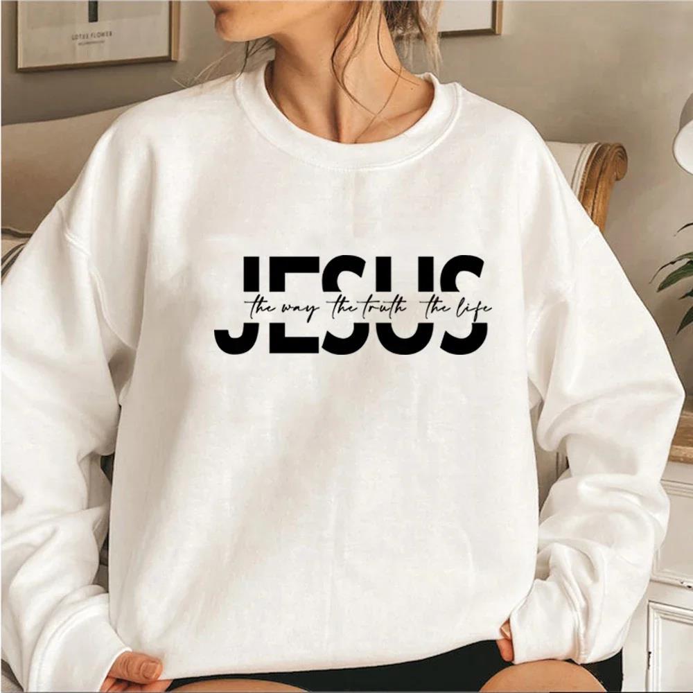 Christian Faith Sweatshirt - The Way The Truth The Life Hoodie