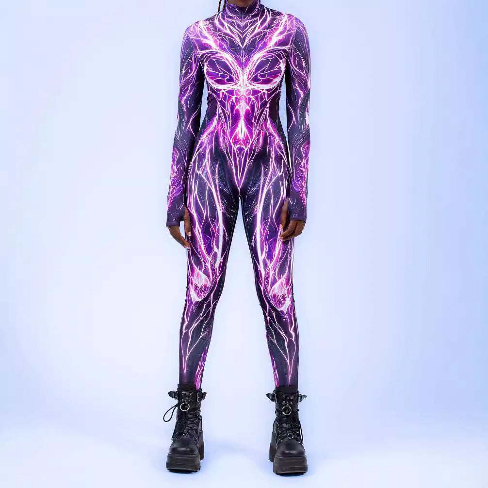 3D Digital Printing One-piece Play Costume