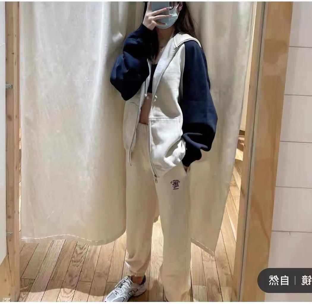 Cozy Colorblock Raglan Zip Hoodie Cardigan