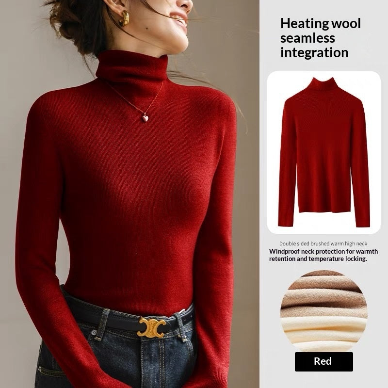 Autumn Winter Warm Inner Layer Women's Thickened Gray