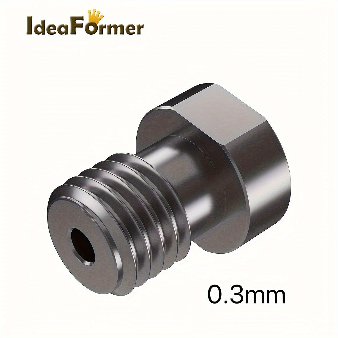 Hardened Steel 3D Printer Nozzle Set for 1.75mm Filament