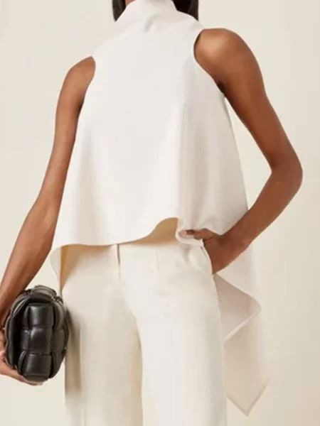 Women's Irregular Hem Sleeveless Streetwear Top