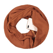 Warm Zipper Bib Scarf