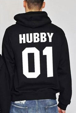 Matching Wifey & Hubby Couple Hoodies