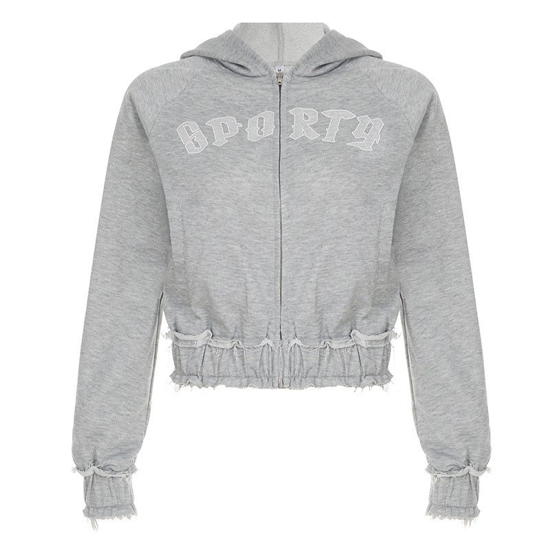 Women's Hooded Sports Sweatshirt & Trousers Set