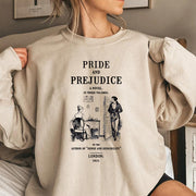 Jane Austen Pride and Prejudice Literary Retro Sweatshirt