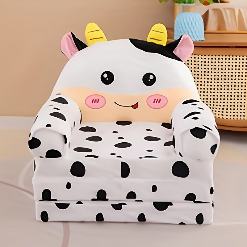 30D Tri-Fold Detachable Sofa Stool – Washable Folding Seat for Children