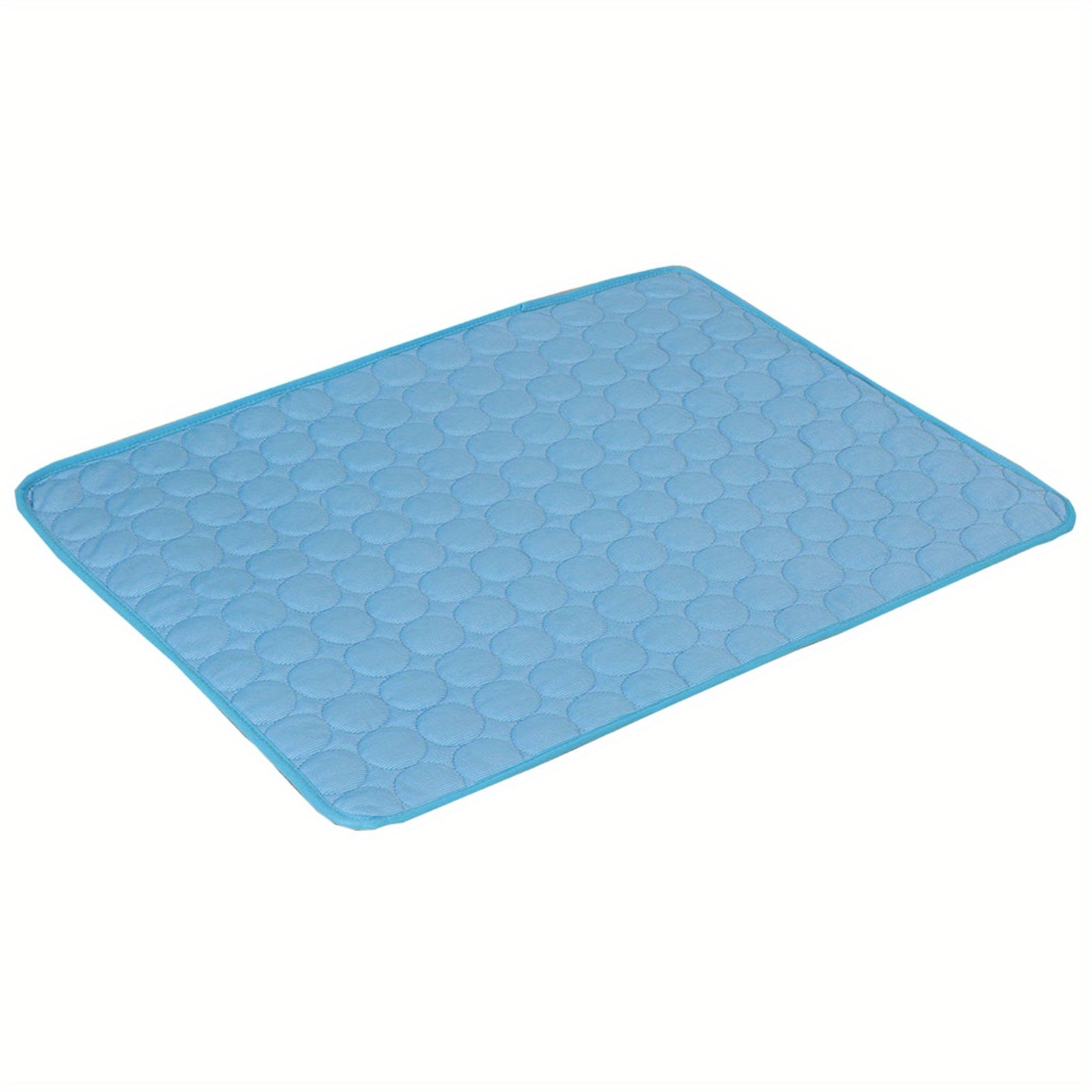 Cooling Pet Ice Pad For Dogs & Cats - Non-Toxic Gel-Like Ice Mat, Summer Bed Cushion For Crate, Kennel, Sofa - Heat Bedding For Puppies, Small, Medium & Large Breeds (No Assembly, Multi-Color Options)