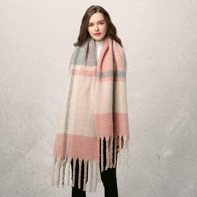 Cozy Tassel Scarf for Women