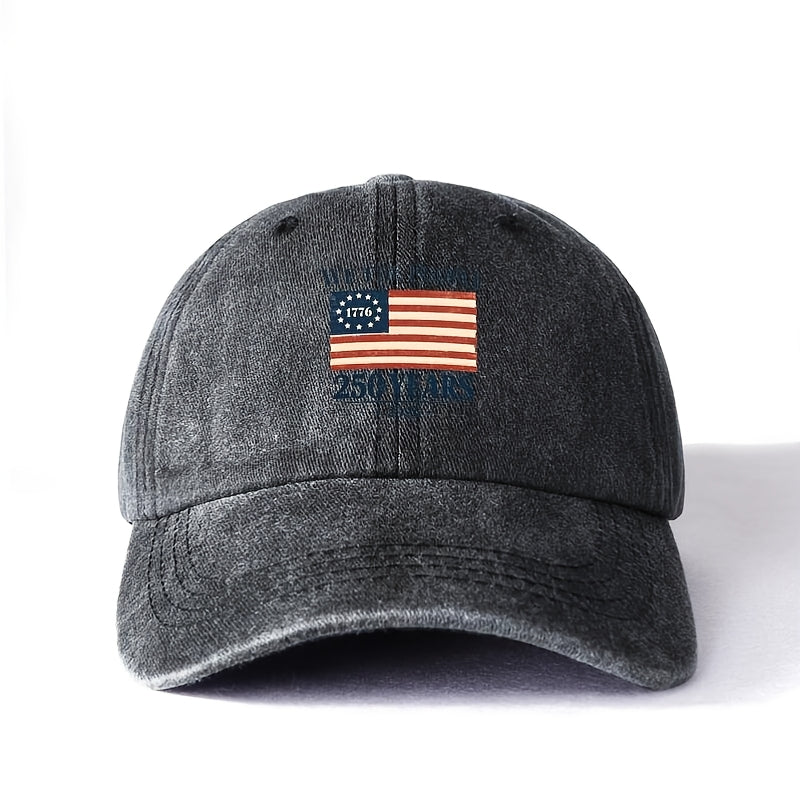 USA Flag Adjustable Baseball Cap for Kids