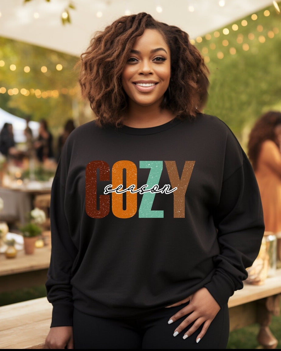 Women's Minimalist Casual Printed Long Sleeve Hoodie