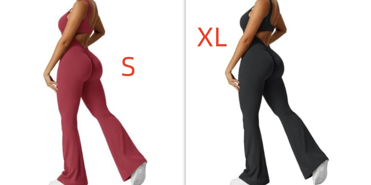 YEOREO Women's Sleeveless Flare Jumpsuit