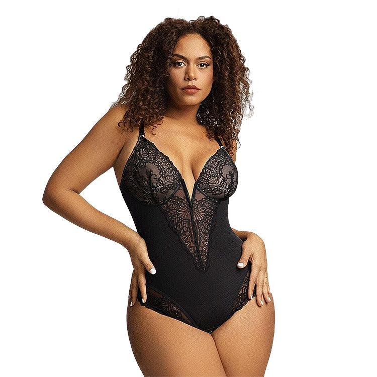 Women's Lace Butt-Lifting Suspender Shapewear