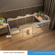 Dog Fence Kit Safe And Flexible Pet Fence For Small Pets Small Animal Fence Guinea Pig Rabbit Villa Fence Cube Wire Shelf