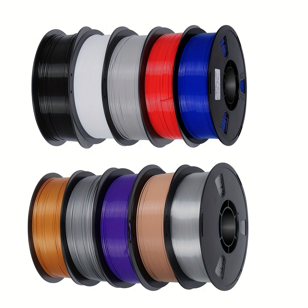 PLA Filament 1.75 mm – 1 kg Spool – High‑Purity Plastic for FFF/FDM 3D Printing – Suitable for Hobbyists and Schools