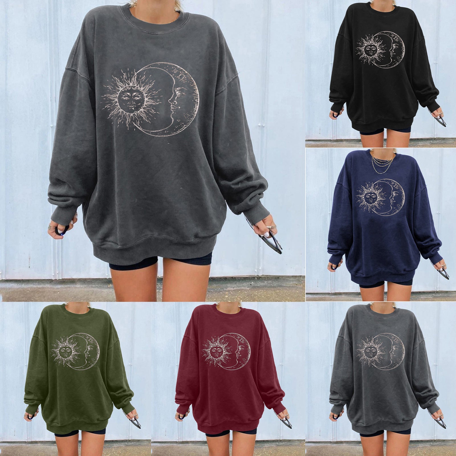 Urban Velvet Pullover Sweatshirt - Stylish & Cozy