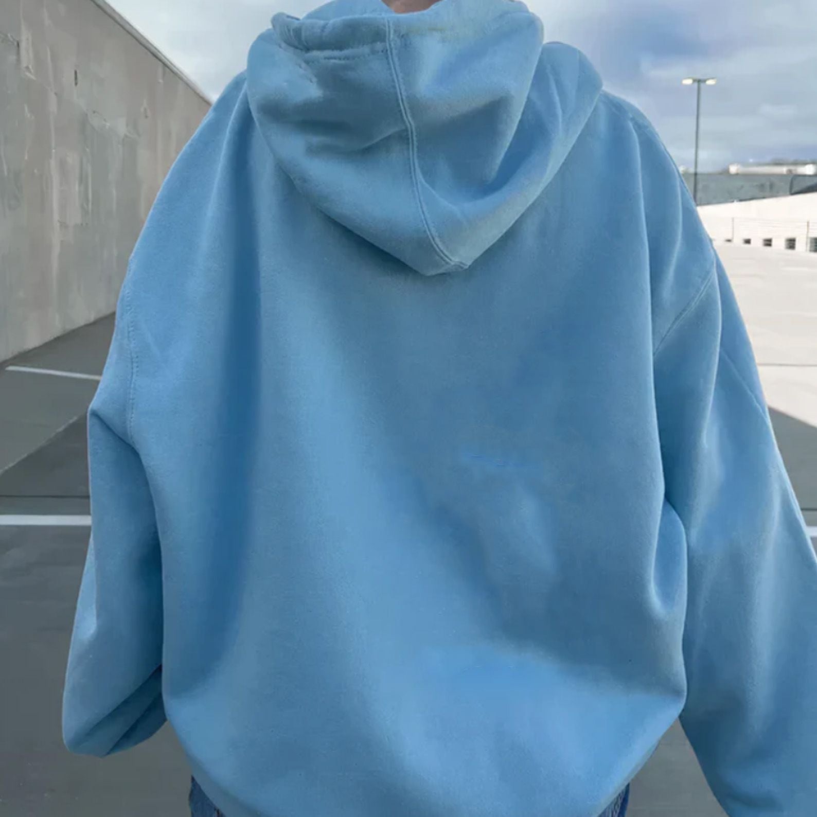 Cozy Fleece-Lined Kangaroo Pocket Drawstring Hoodie