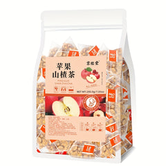 Apple Hawthorn Herbal Tea, 30+ Tea Bags, 200g Total