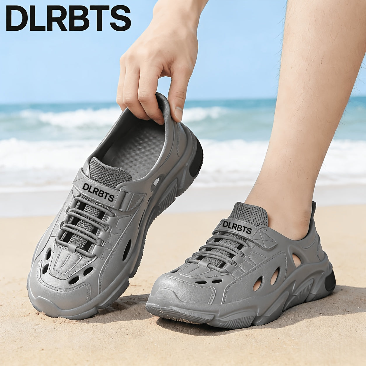 Men's Outdoor Hiking Wading Sandals with Super Ripple Design