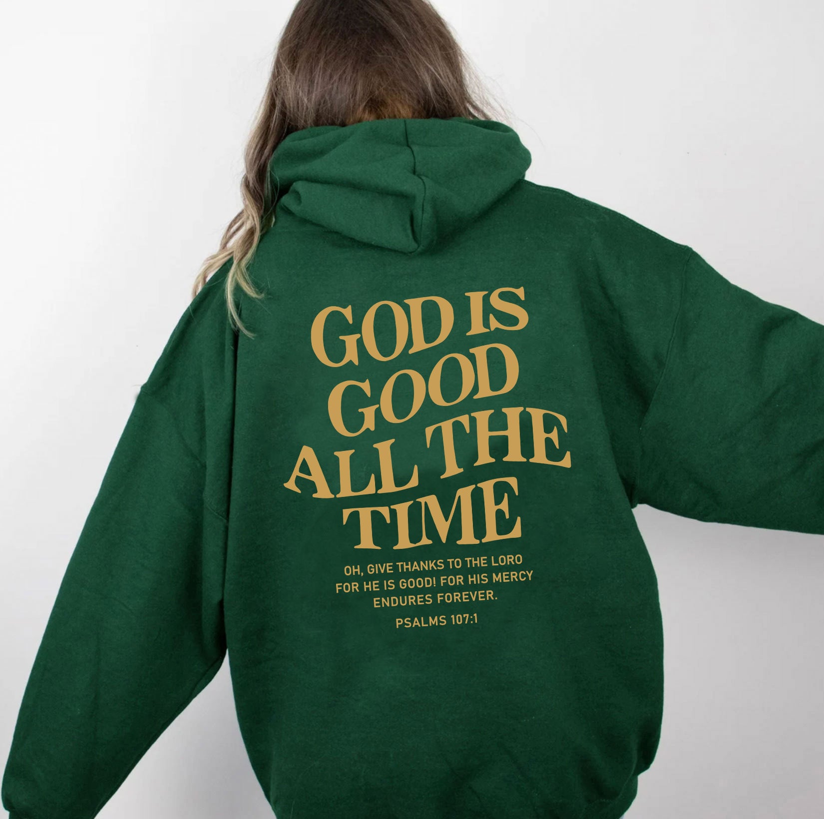 Cozy Fleece Letter Slogan Kangaroo Pocket Hoodie