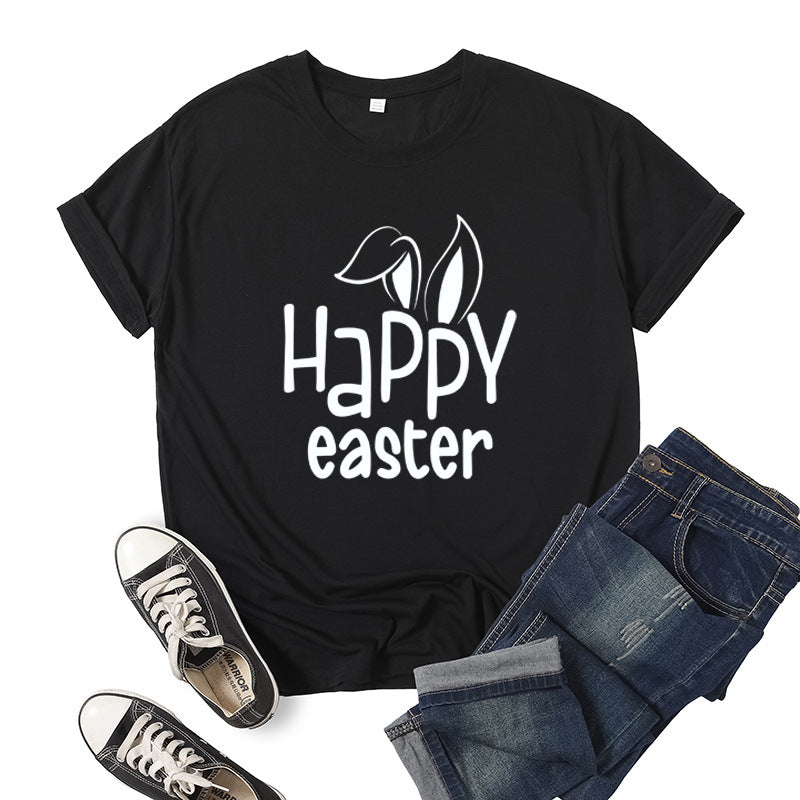 Women's Easter Bunny Print Casual Sweatshirt