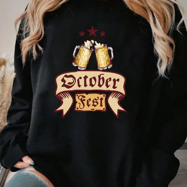 Cozy Fleece Hooded Sweatshirt for Women
