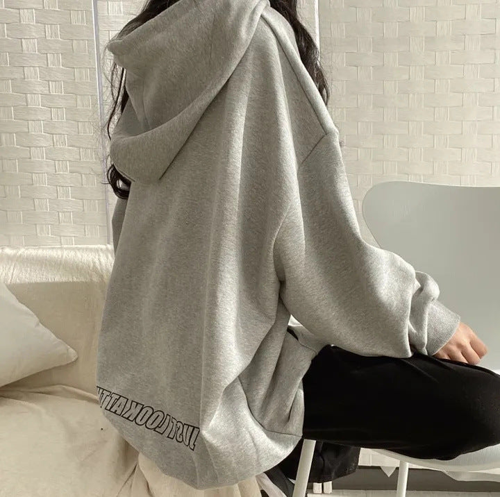 Trendy Fleece-Lined Casual Pullover Top