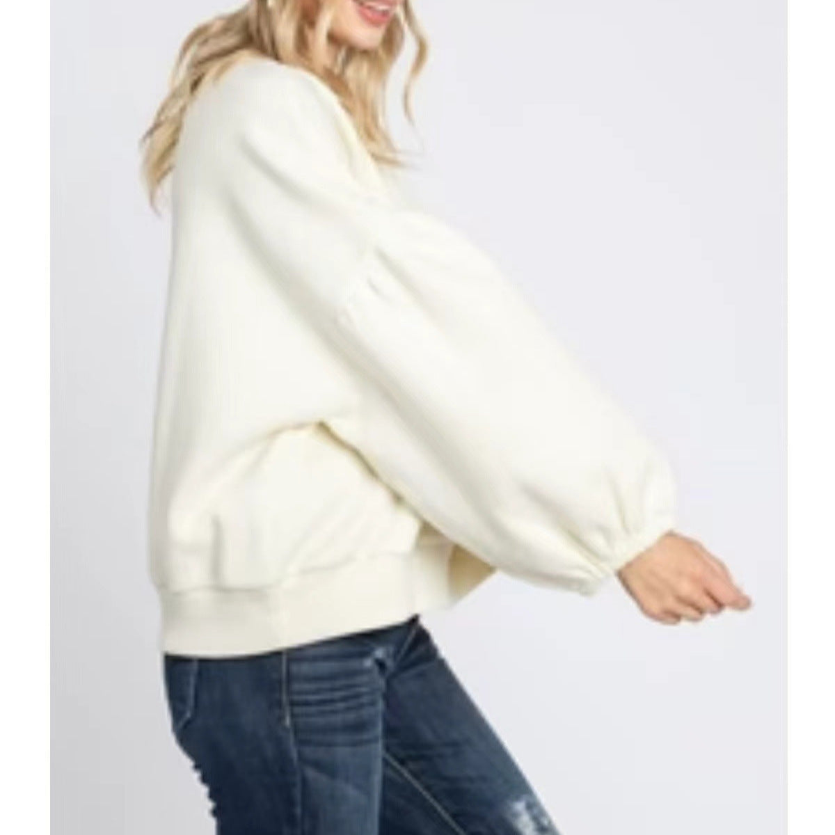 Women's Festive Christmas Tree Long Sleeve Casual Pullover Sweater