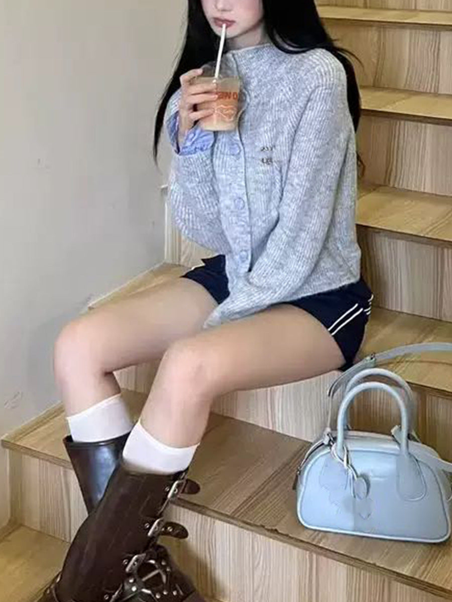 Autumn and Winter New Korean Style Loose Soft Glutinous Lazy Sweater