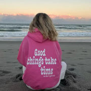 Casual Women's Pocket Hoodie | Stylish Streetwear Sweatshirt